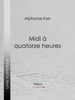 cover image of Midi à quatorze heures